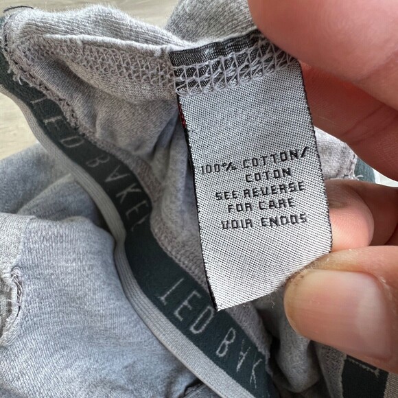 Ted Baker London Mens Heather Gray Sweat Shorts Mens XL (5) - Picture 6 of 7